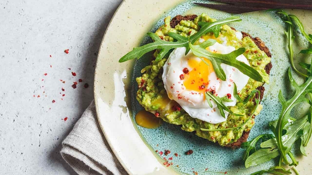 egg avocado toast