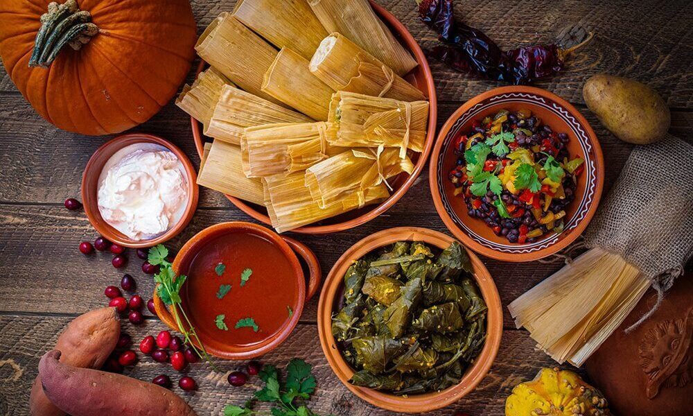 Traditional feast dishes brighten your table