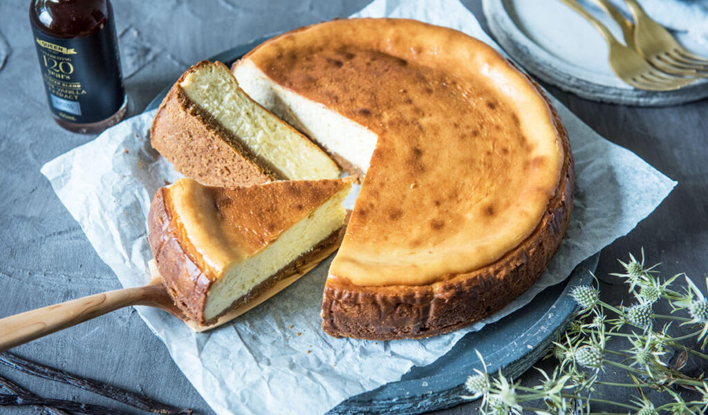 Baked vs. no-bake cheesecake