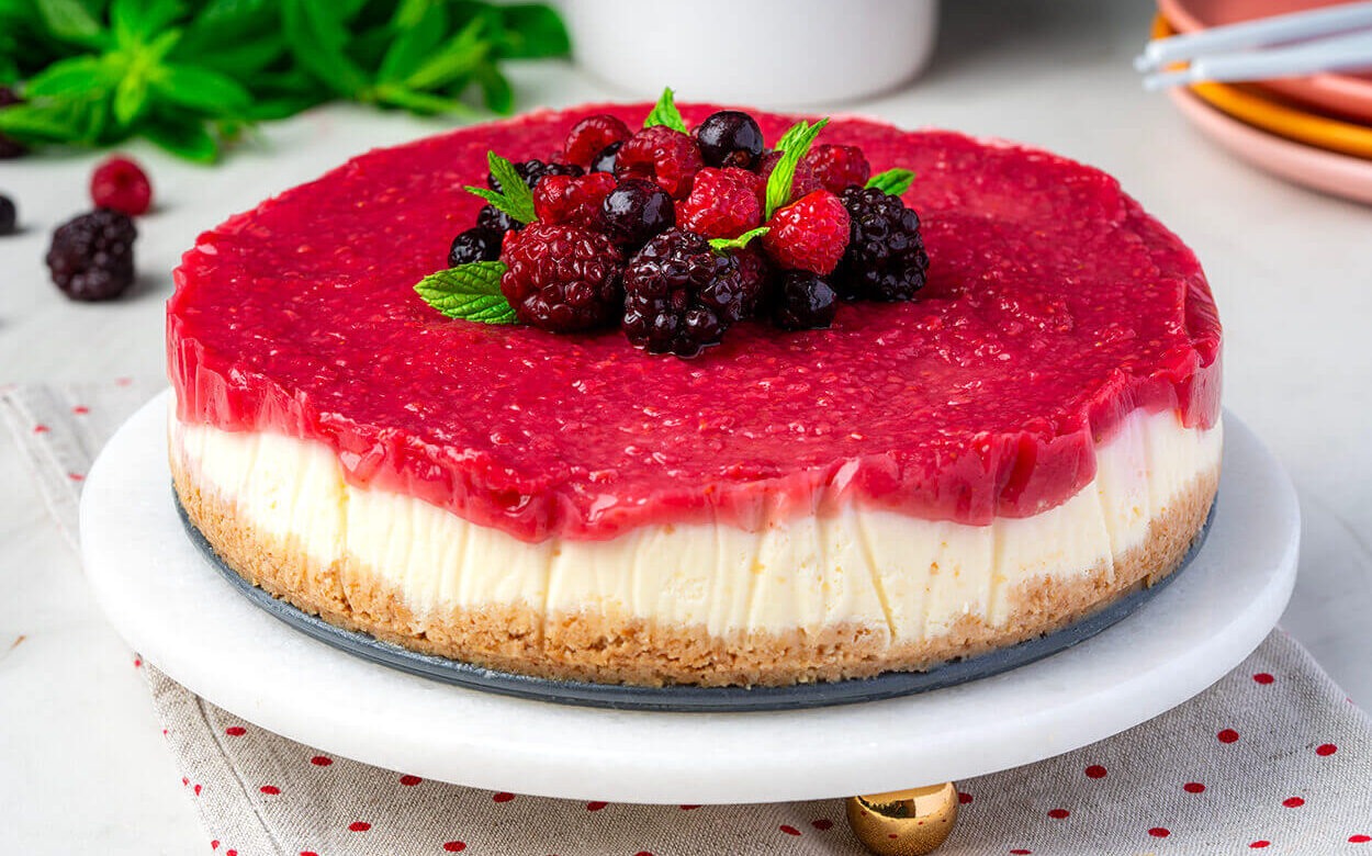 Evde cheesecake yapımı