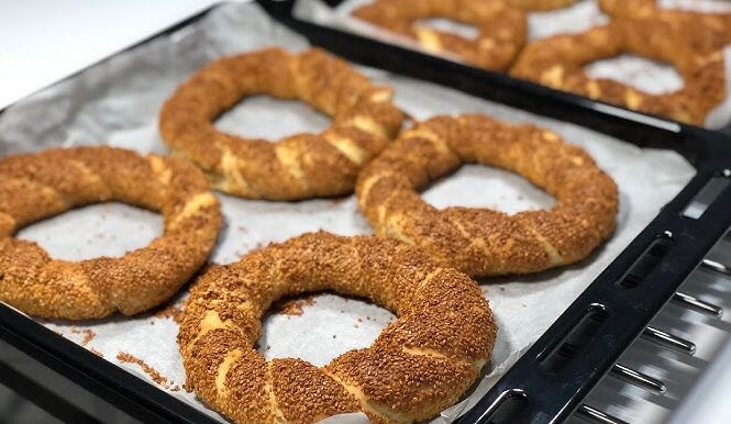 Susam kaplama ve pişirme