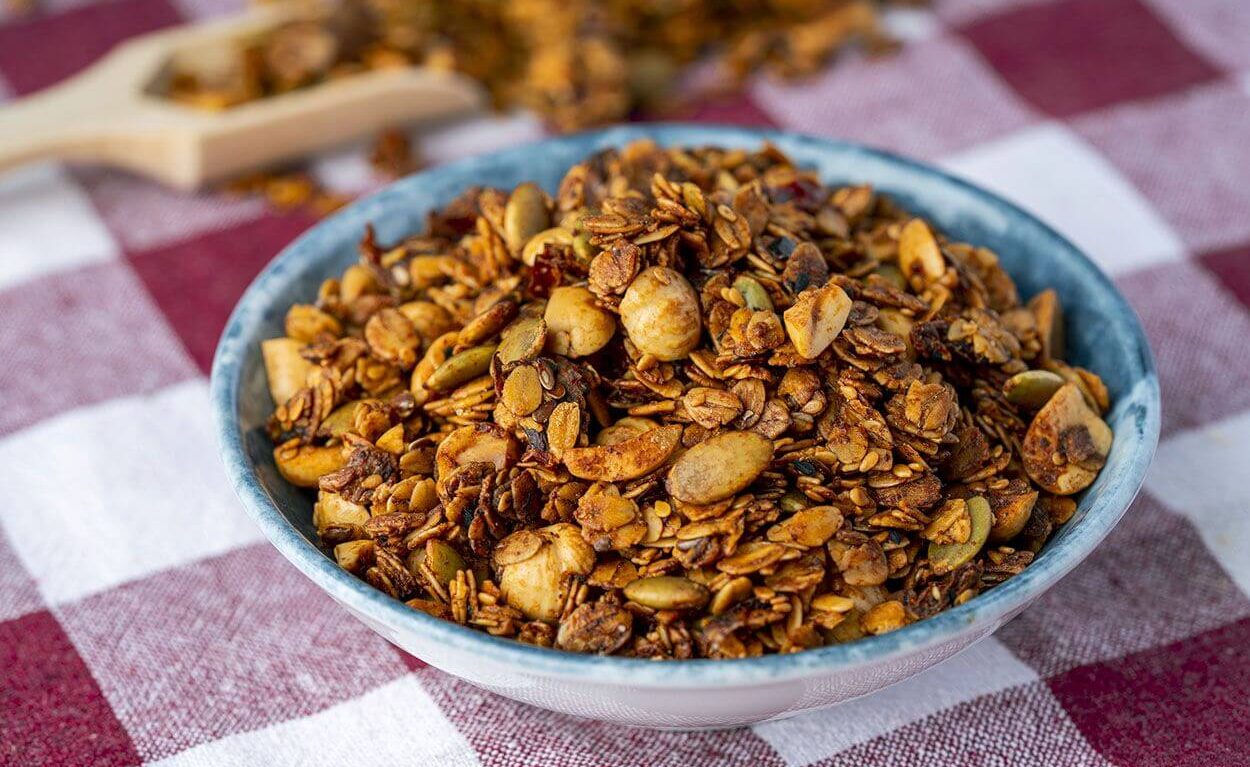 Ev yapımı granola tarifi