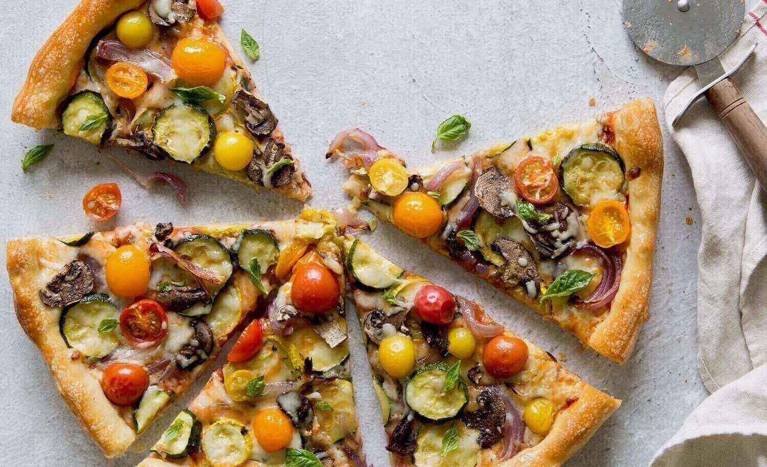 Vegetable pizza recipe