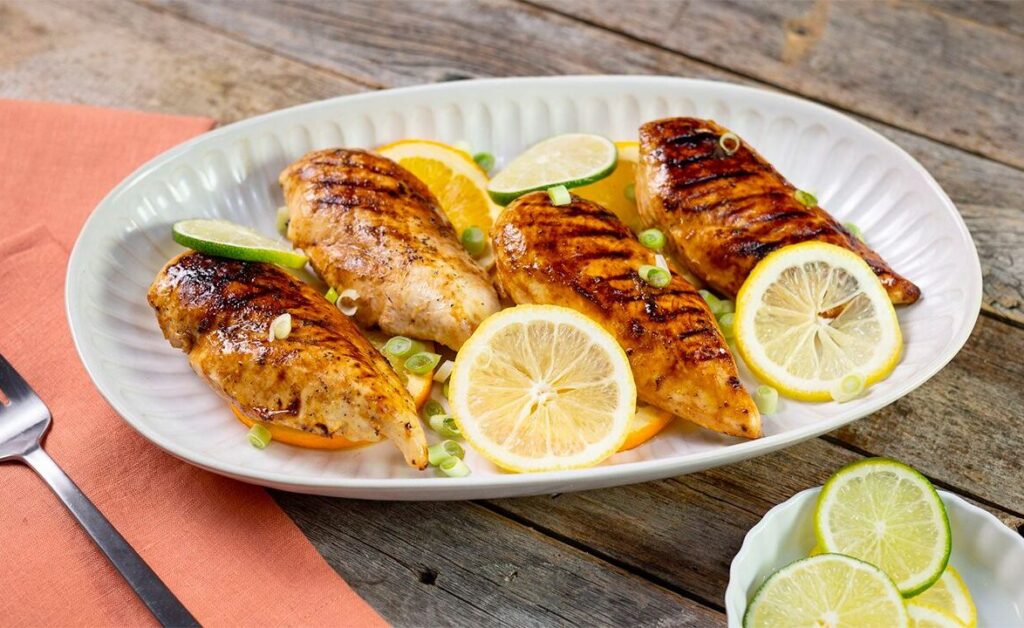 Honey lemon chicken serving ideas