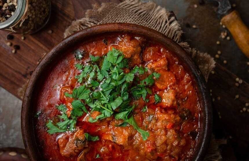 Meat and vegetable stew recipe