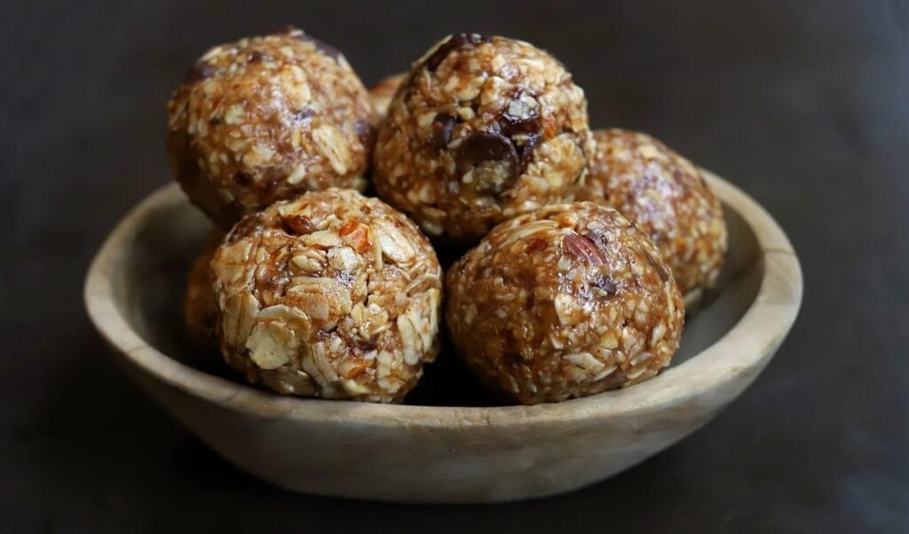 Pantry basics for oat energy balls