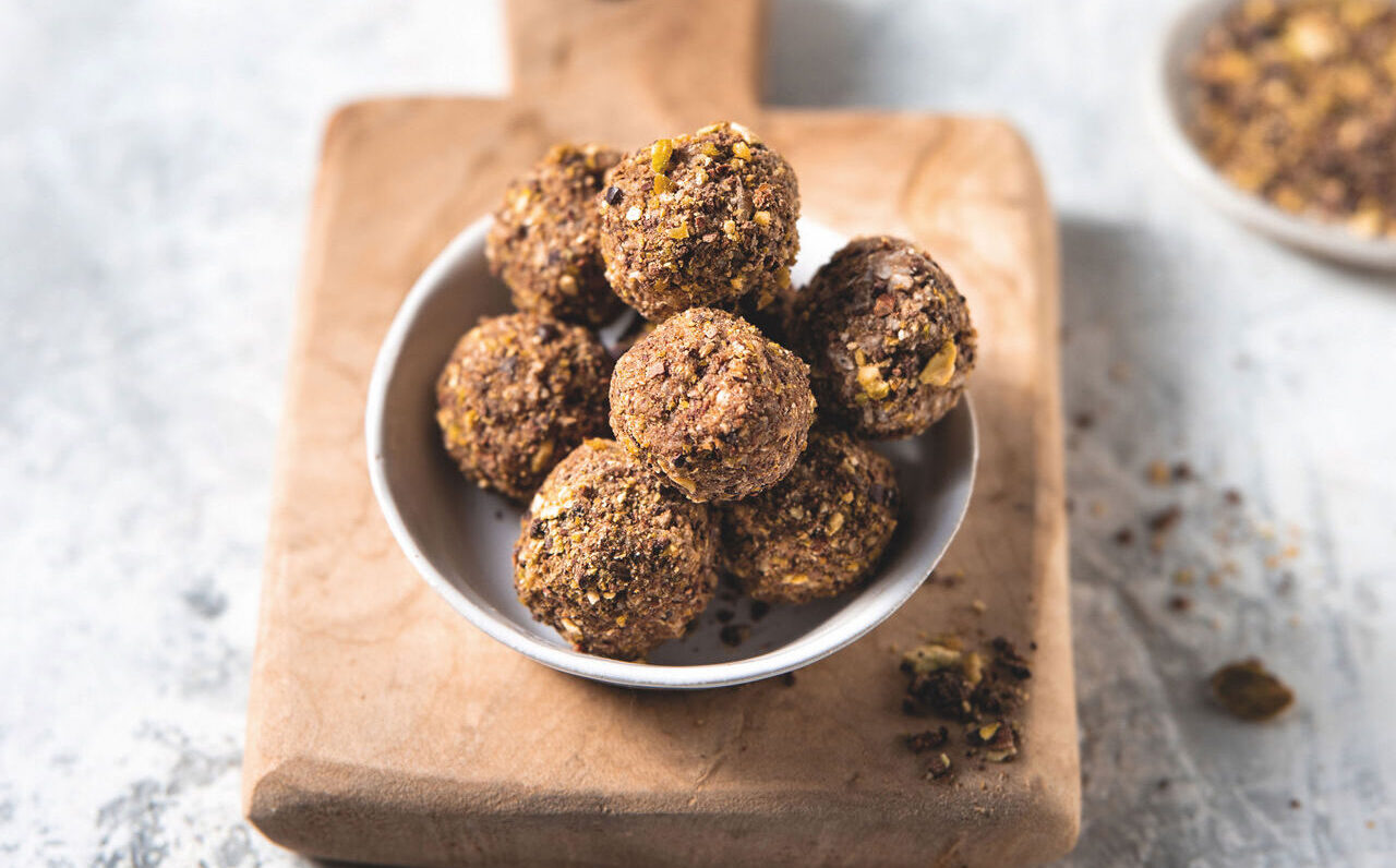 Yulaflı enerji topları