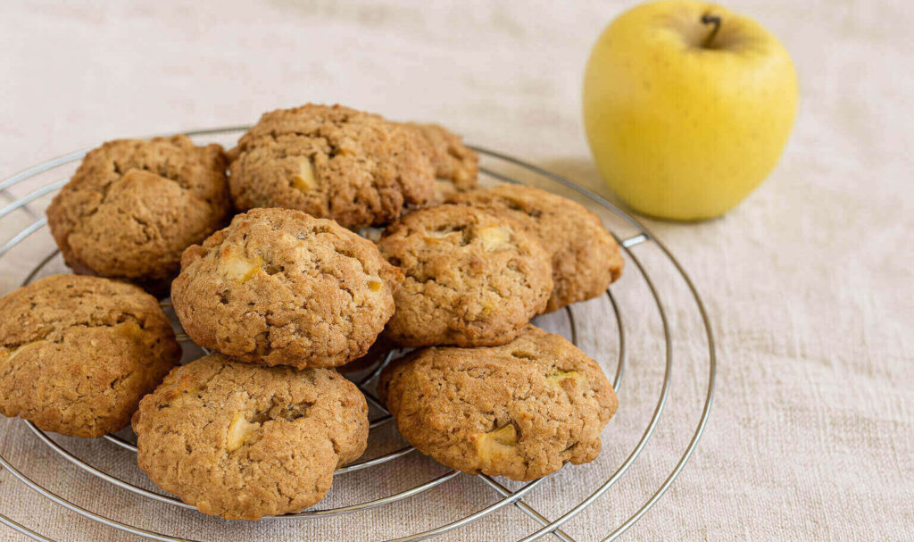 Cinnamon apple cookie dough