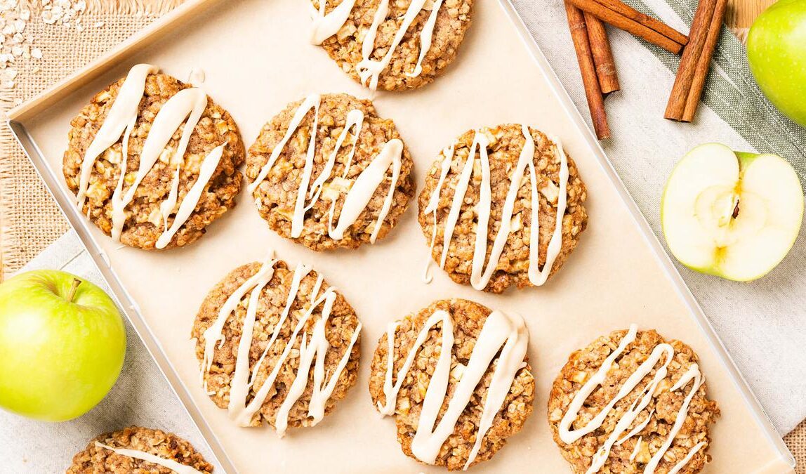 Cinnamon apple cookie