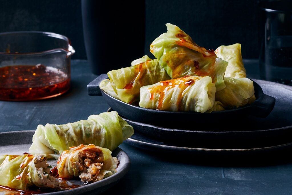 Cabbage rolls filling