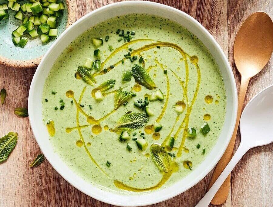Cucumber soup
