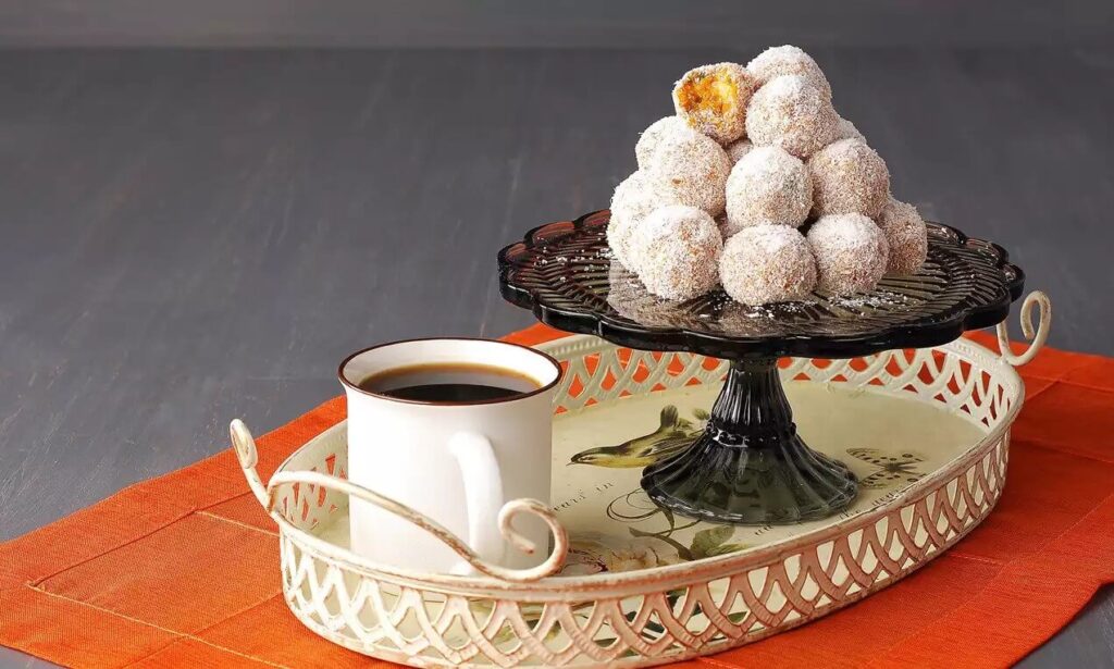 Hindistan cevizli toplar soğutma dinlendirme