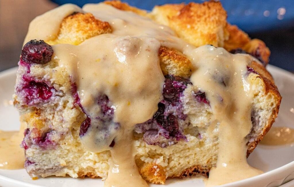 Bread dessert recipe fruit cream and sweet finishes