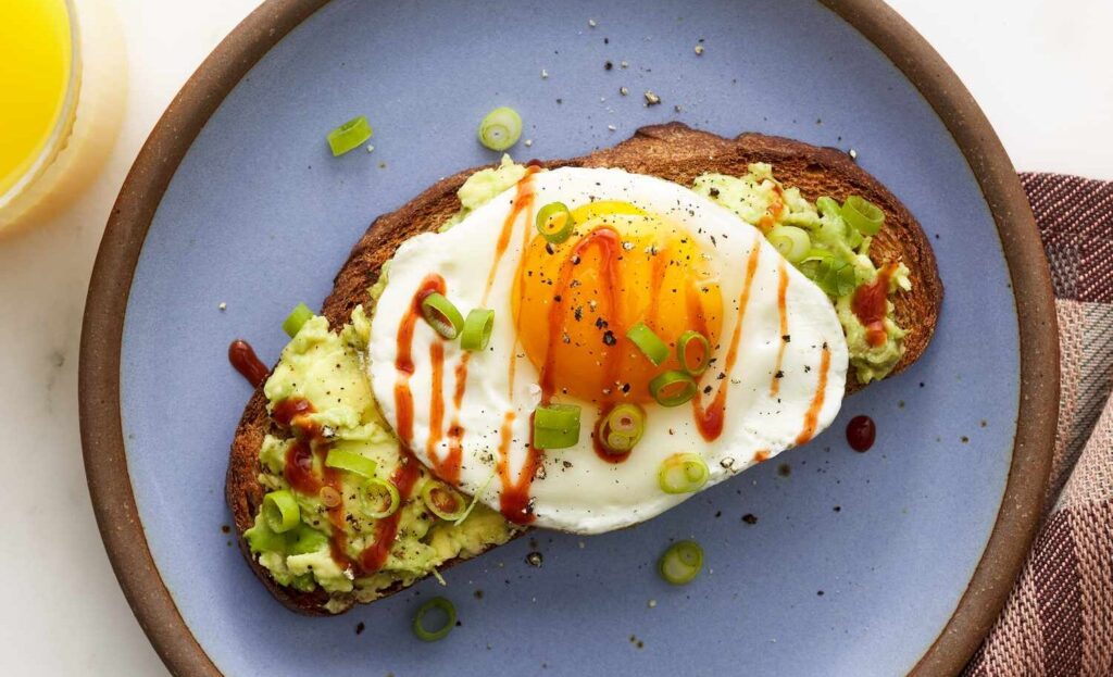 Avocado breakfast recipes ingredients balanced