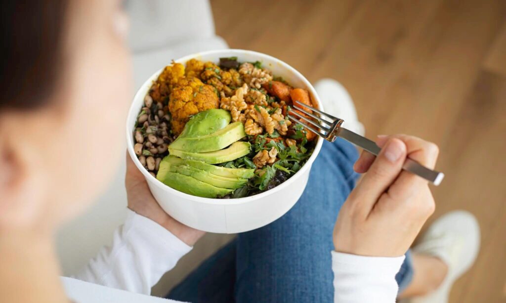 High protein meals calories carbs fiber