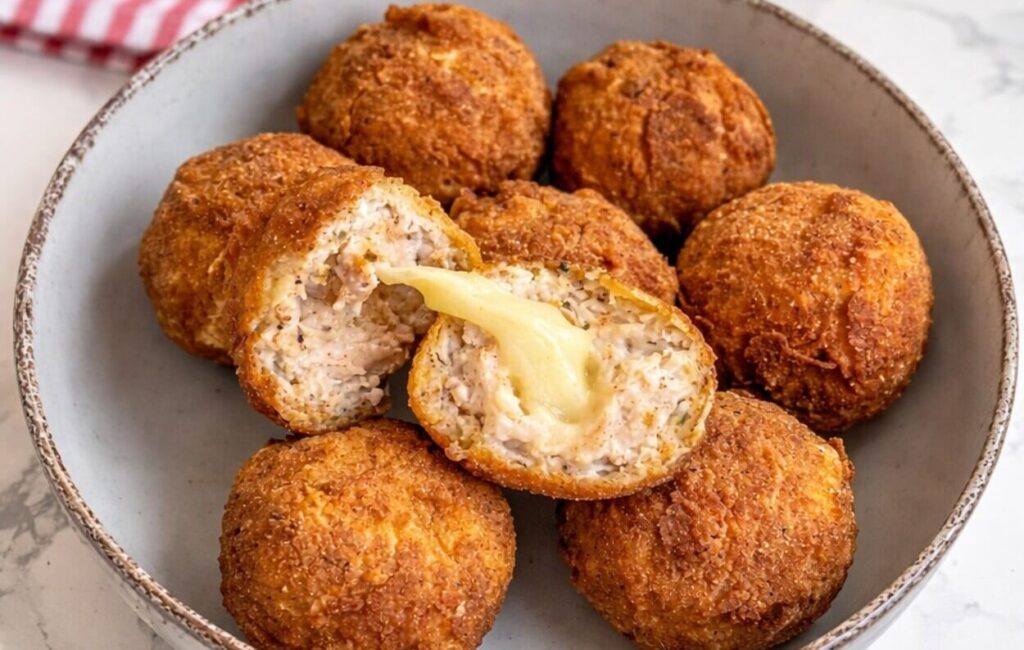 Kaşarlı patates topları için doğru malzemeler